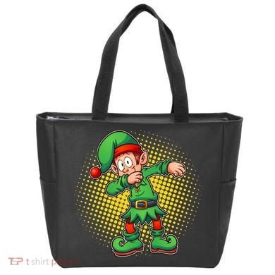 Christmas Dabbing Elf Tote Bag