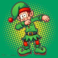 Christmas Dabbing Elf Tote Bag thumb 2