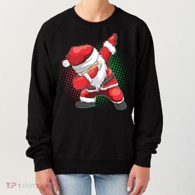 Christmas Dabbing Santa Women's Sweatshirt