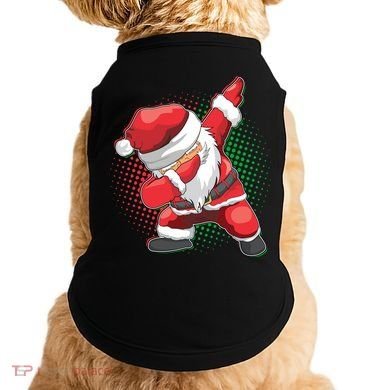 Christmas Dabbing Santa Doggie Tank