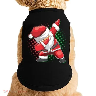 Christmas Dabbing Santa Doggie Tank