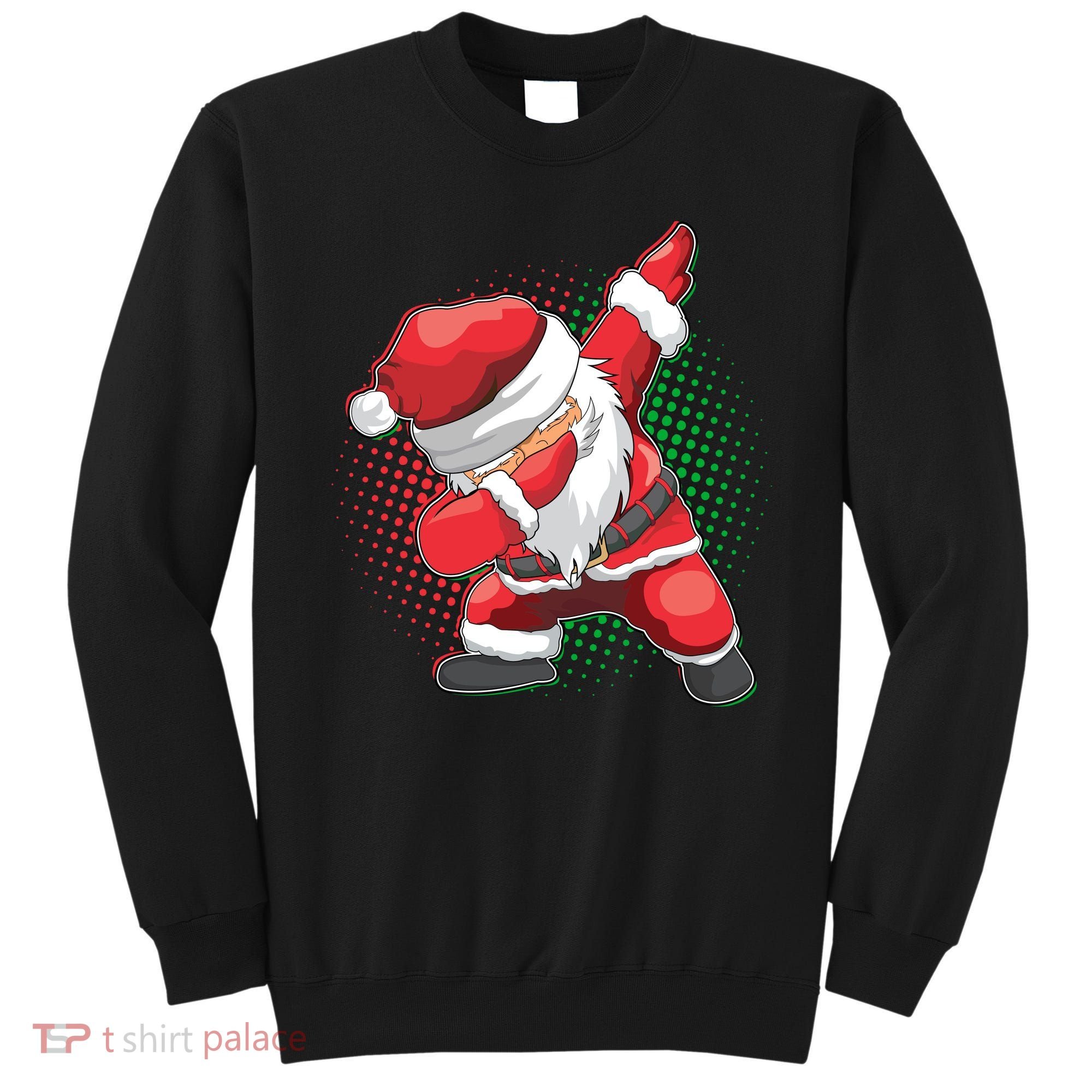 Christmas Dabbing Santa Sweatshirt