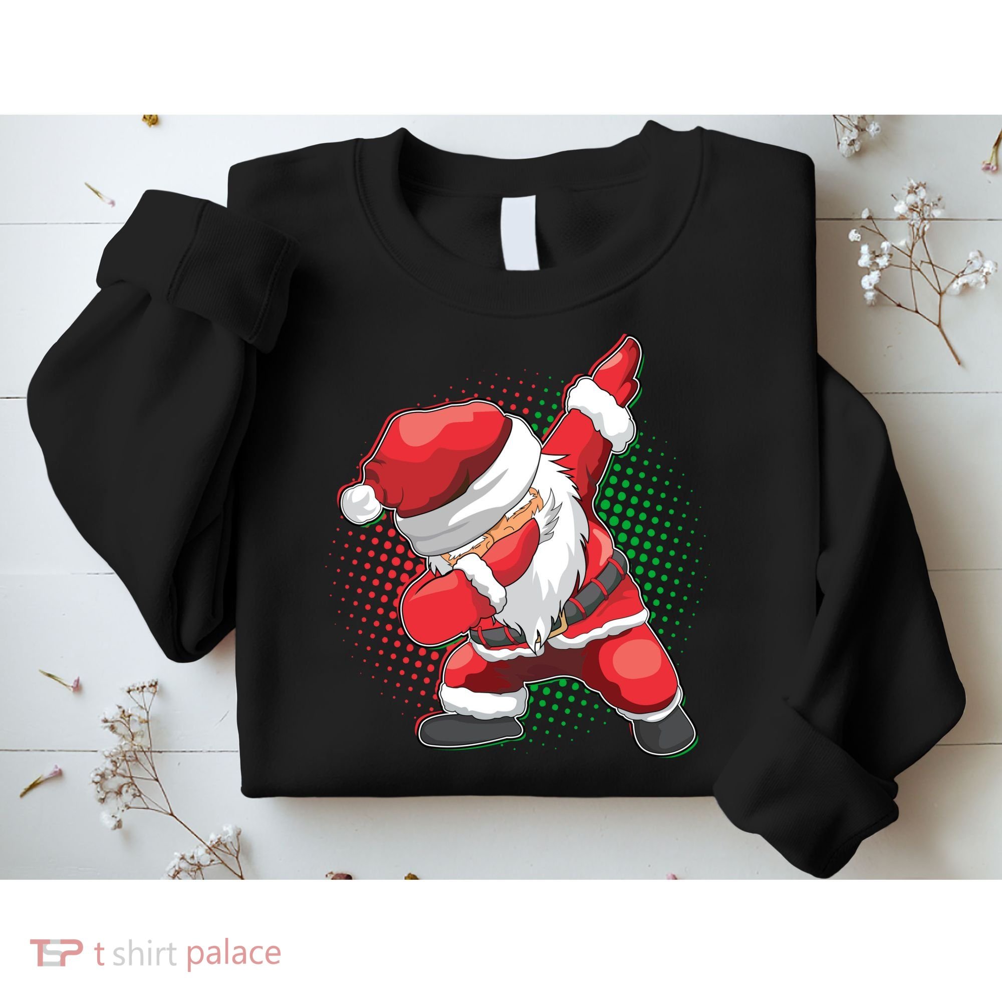 Christmas Dabbing Santa Sweatshirt