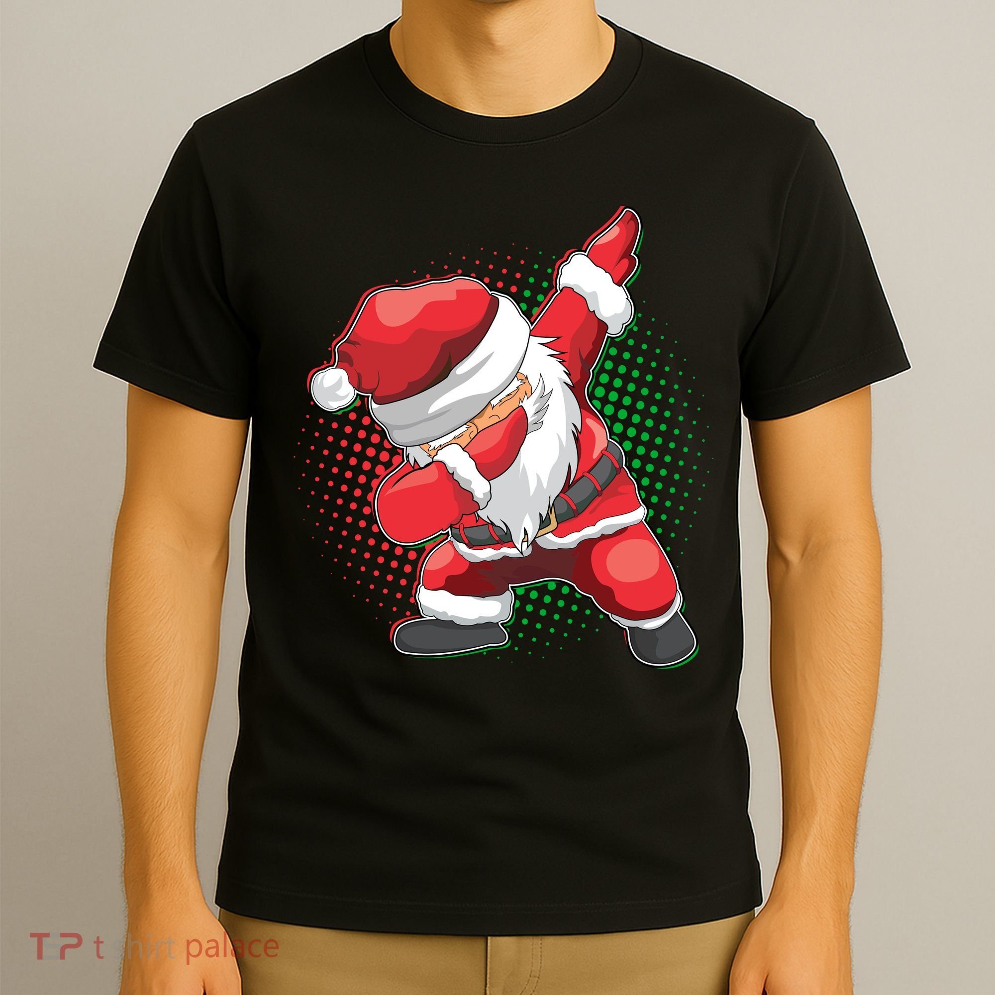 Christmas Dabbing Santa T-Shirt