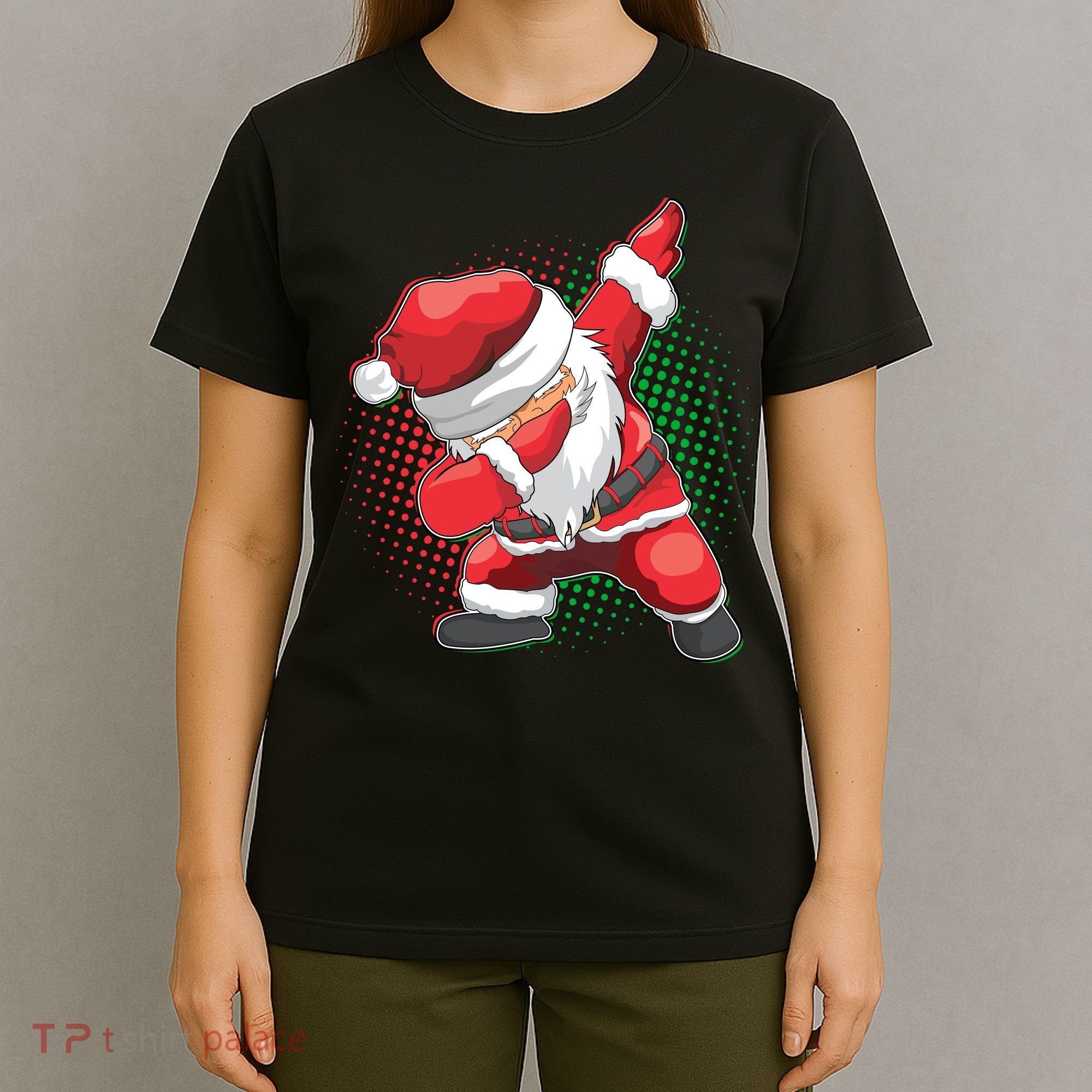 Christmas Dabbing Santa T-Shirt
