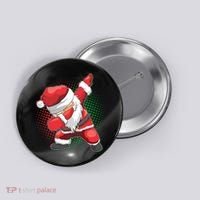 Christmas Dabbing Santa Button thumb 0