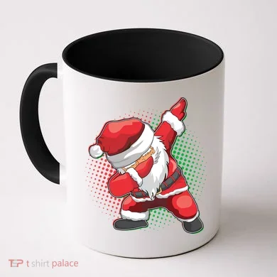 Christmas Dabbing Santa Coffee Mug