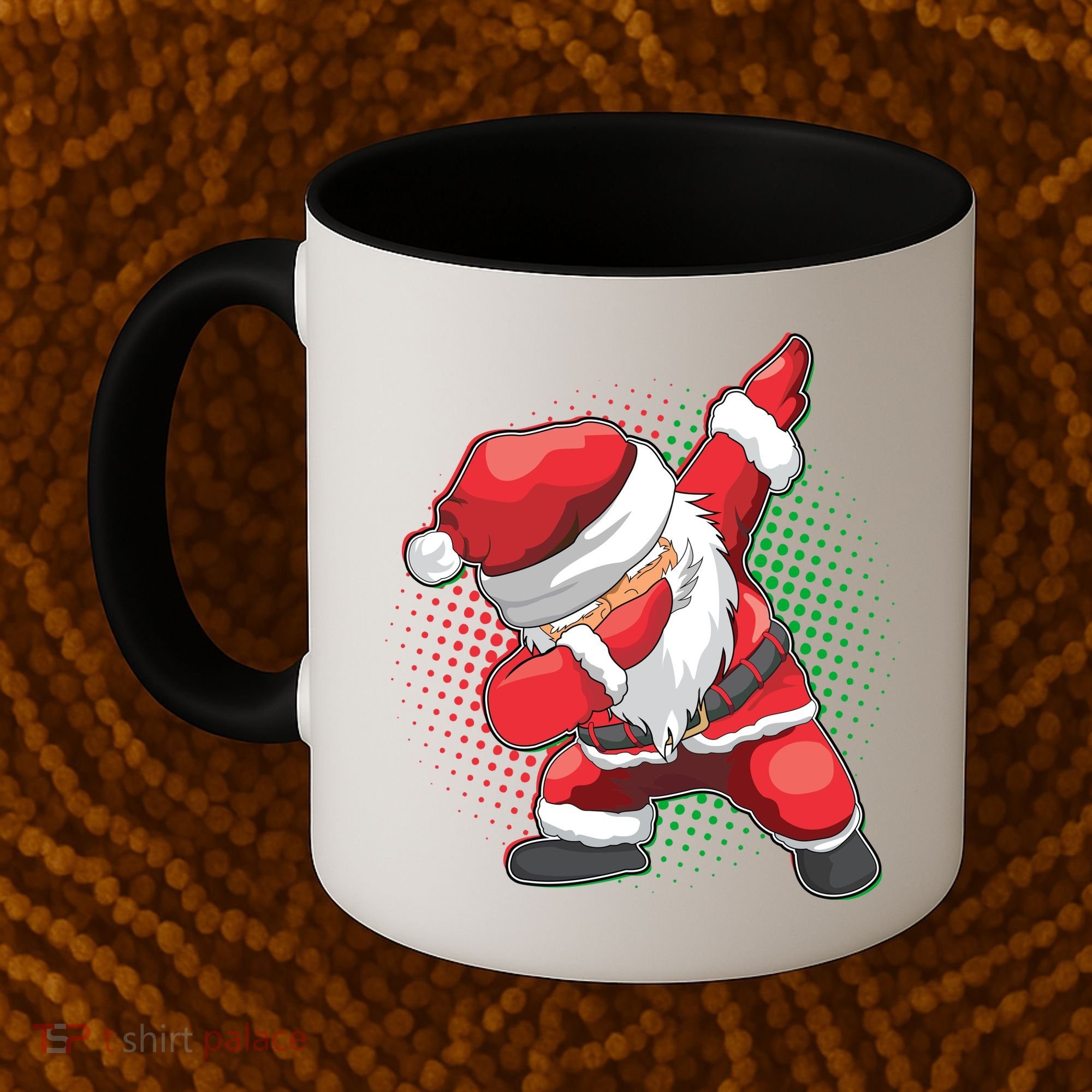 Christmas Dabbing Santa Coffee Mug