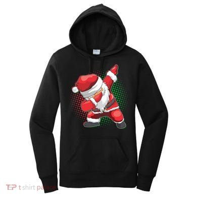 Christmas Dabbing Santa Women's Hoodie