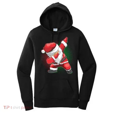 Christmas Dabbing Santa Women's Hoodie