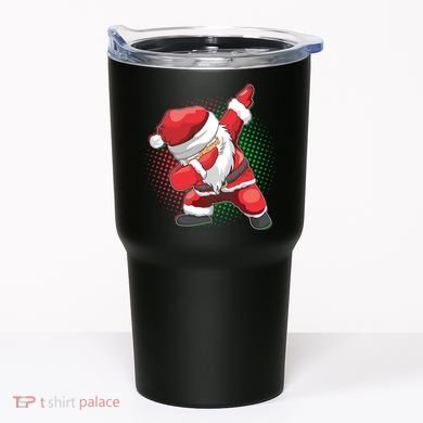 Christmas Dabbing Santa Tumbler