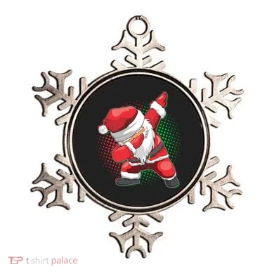 Christmas Dabbing Santa Ornament