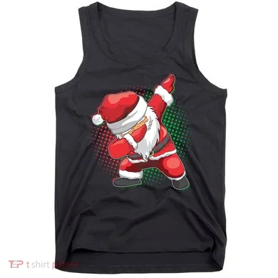 Christmas Dabbing Santa Tank Top