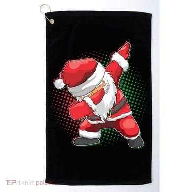 Christmas Dabbing Santa Golf Towel
