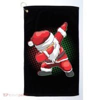 Christmas Dabbing Santa Golf Towel thumb 0