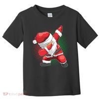 Christmas Dabbing Santa Toddler T-Shirt thumb 0