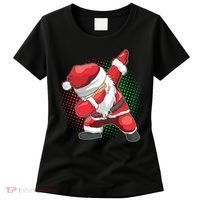 Christmas Dabbing Santa Women's T-Shirt thumb 0