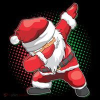 Christmas Dabbing Santa Kids Sweatshirt thumb 2