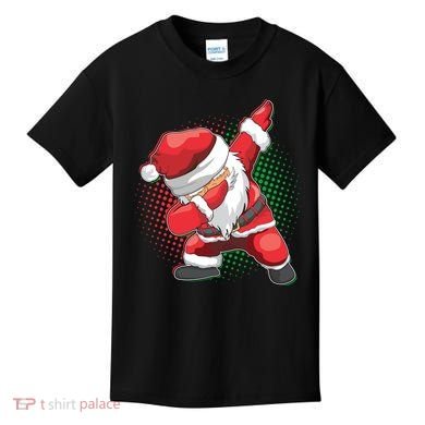 Christmas Dabbing Santa Kids T-Shirt
