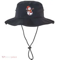 Christmas Dabbing Snowman Bucket Hat thumb 0