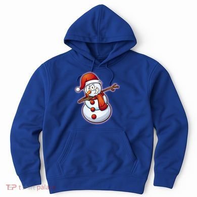 Christmas Dabbing Snowman Hoodie