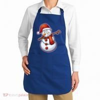 Christmas Dabbing Snowman Apron thumb 2