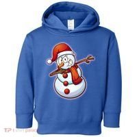 Christmas Dabbing Snowman Toddler Hoodie thumb 0