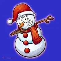 Christmas Dabbing Snowman Kids Hoodie thumb 5