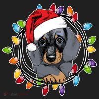Christmas Dachshund Lights Tumbler thumb 3