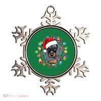 Christmas Dachshund Lights Ornament thumb 0