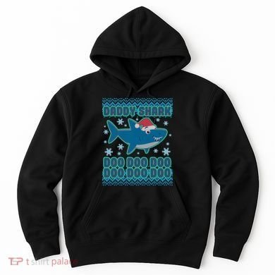 Christmas Daddy Shark Doo Doo Doo Hoodie