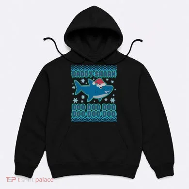 Christmas Daddy Shark Doo Doo Doo Hoodie