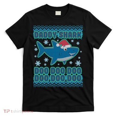 Christmas Daddy Shark Doo Doo Doo T-Shirt