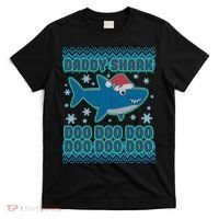 Christmas Daddy Shark Doo Doo Doo T-Shirt thumb 0