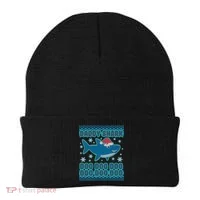 Christmas Daddy Shark Doo Doo Doo Beanie thumb 0
