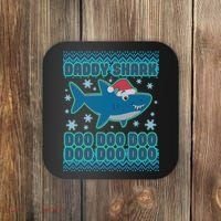 Christmas Daddy Shark Doo Doo Doo Coaster thumb 0
