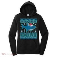 Christmas Daddy Shark Doo Doo Doo Women's Hoodie thumb 0