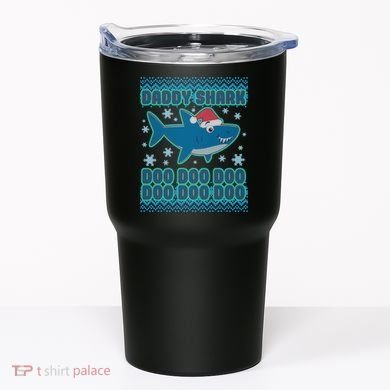 Christmas Daddy Shark Doo Doo Doo Tumbler
