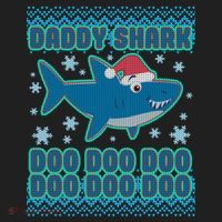Christmas Daddy Shark Doo Doo Doo Tumbler thumb 3