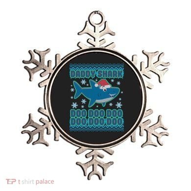 Christmas Daddy Shark Doo Doo Doo Ornament