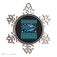 Christmas Daddy Shark Doo Doo Doo Ornament thumb 0
