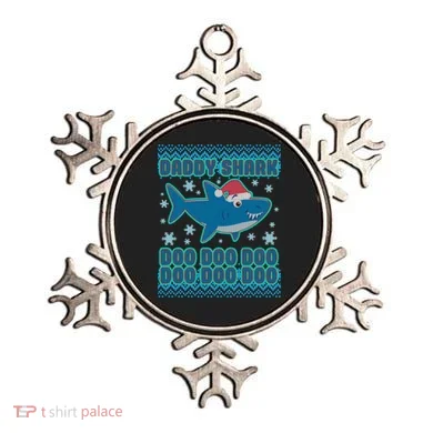 Christmas Daddy Shark Doo Doo Doo Ornament