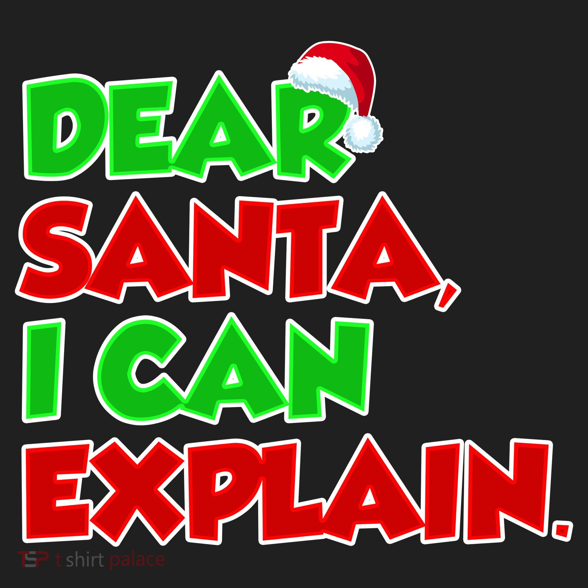Christmas Dear Santa I Can Explain Women's Sweatshirt