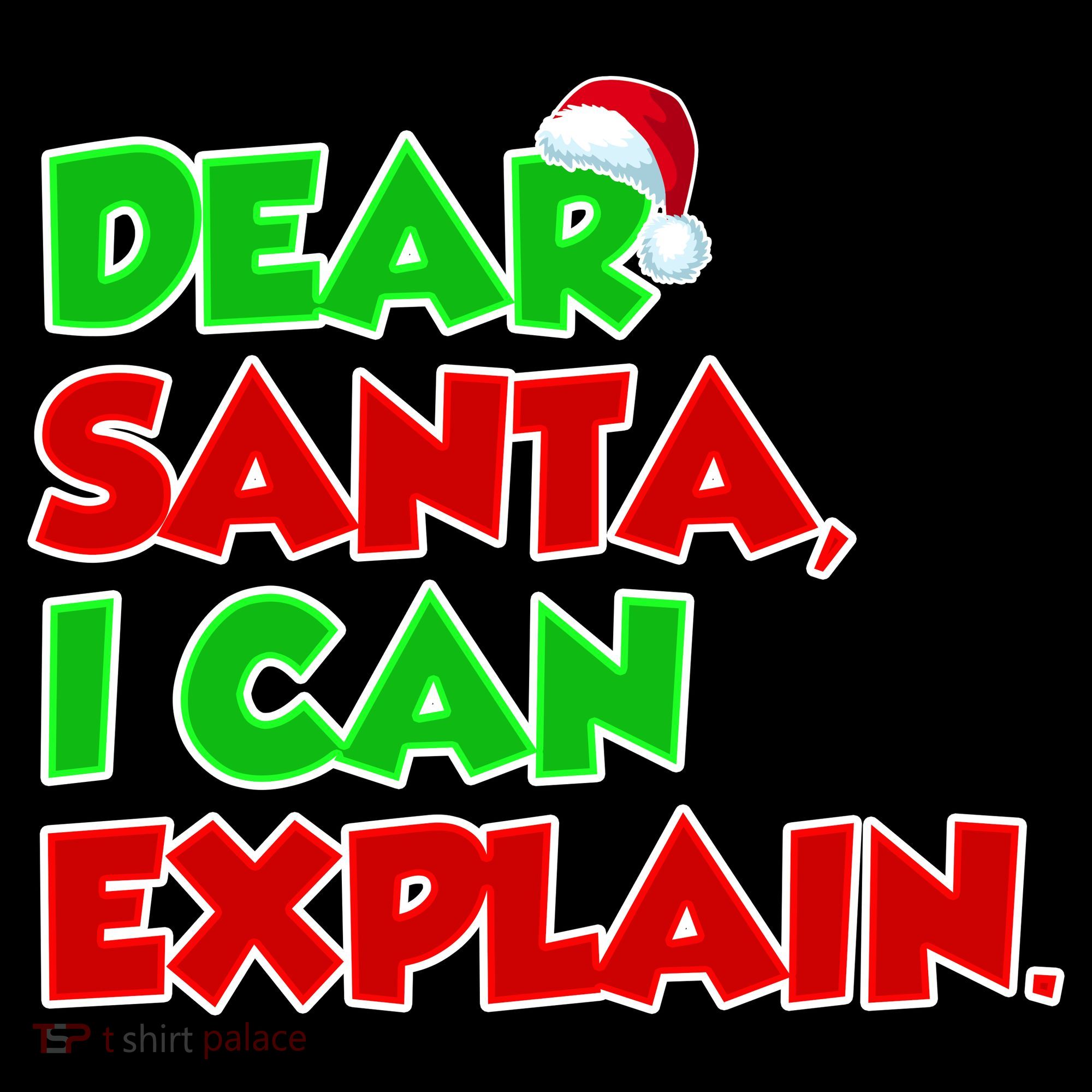 Christmas Dear Santa I Can Explain Long Sleeve Shirt