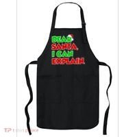 Christmas Dear Santa I Can Explain Apron thumb 0
