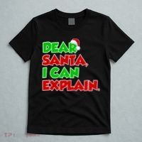 Christmas Dear Santa I Can Explain T-Shirt thumb 5
