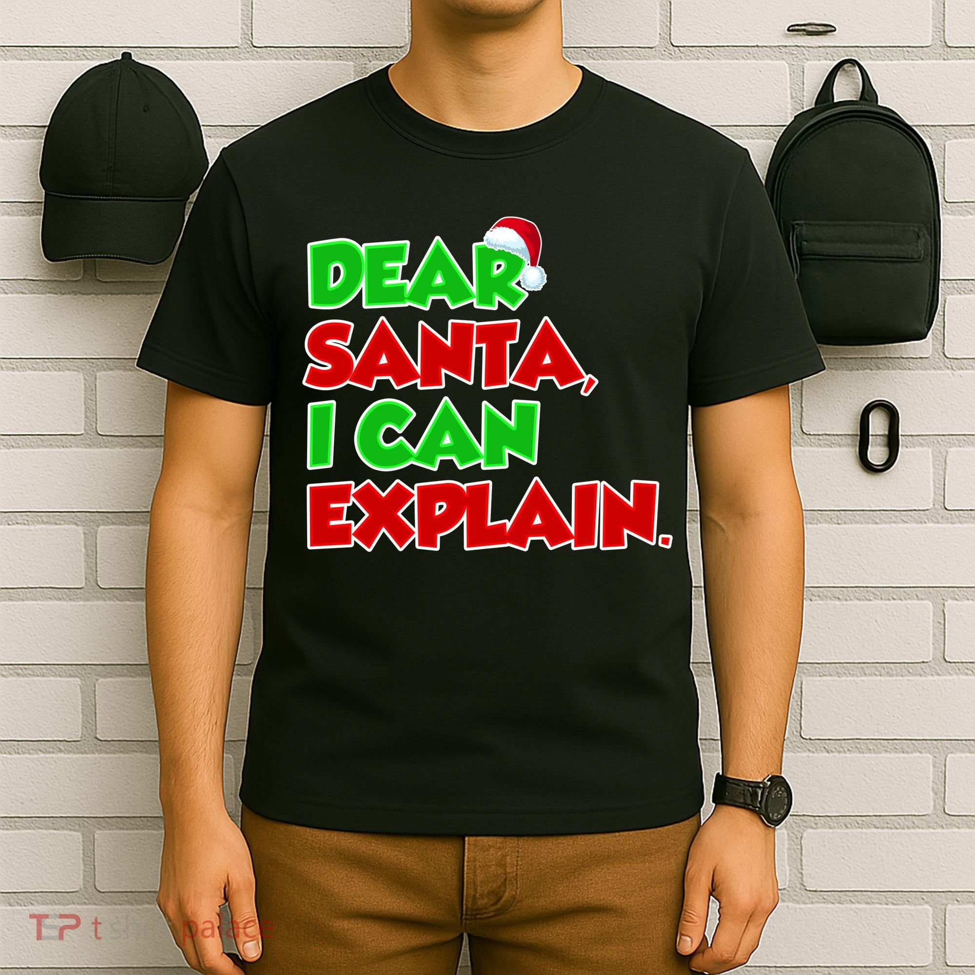 Christmas Dear Santa I Can Explain T-Shirt
