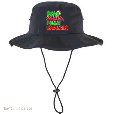 Christmas Dear Santa I Can Explain Bucket Hat