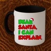 Christmas Dear Santa I Can Explain Coffee Mug thumb 2