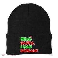 Christmas Dear Santa I Can Explain Beanie thumb 0